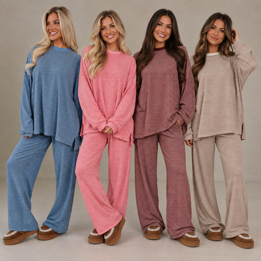 Striped Lounge Set