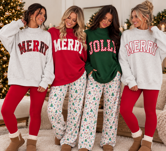 Christmas Mock Necks