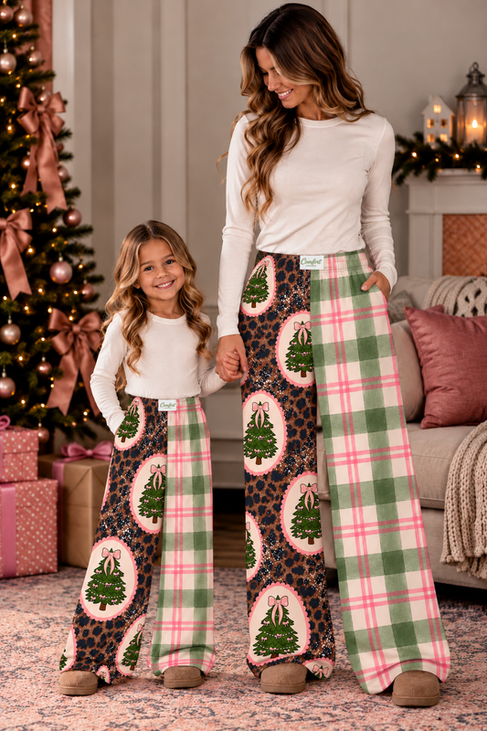 a Wild Christmas Split Pants (Mama & Mini)