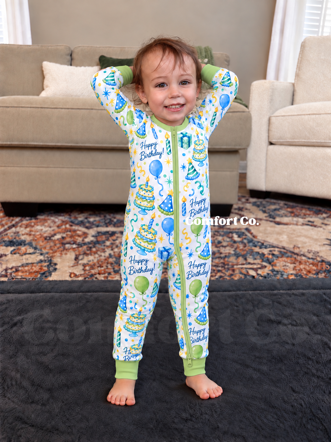 Convertible Bamboo Zippie | Cake & Confetti