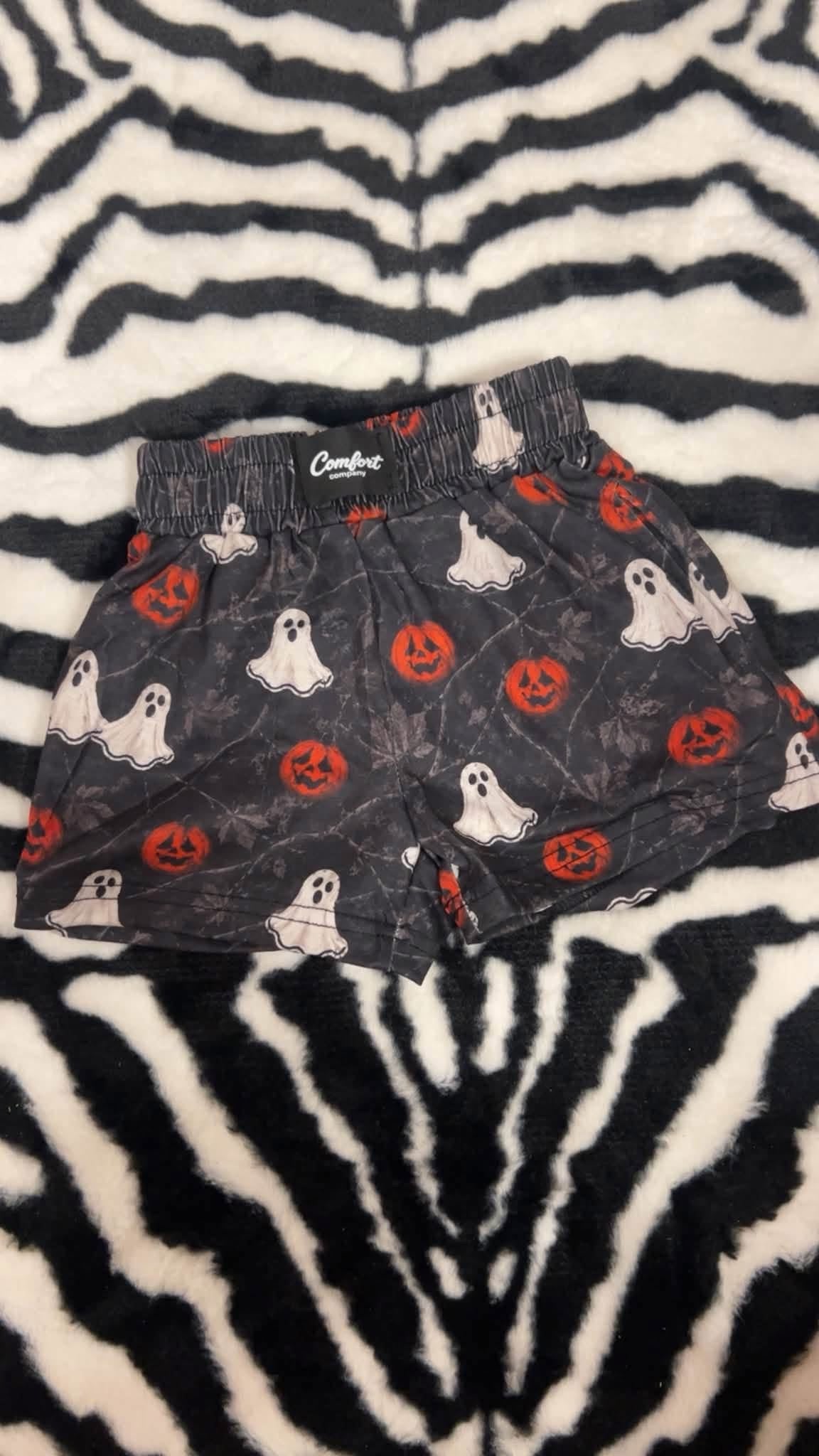 IN STOCK • Spooky in Camo Shorts